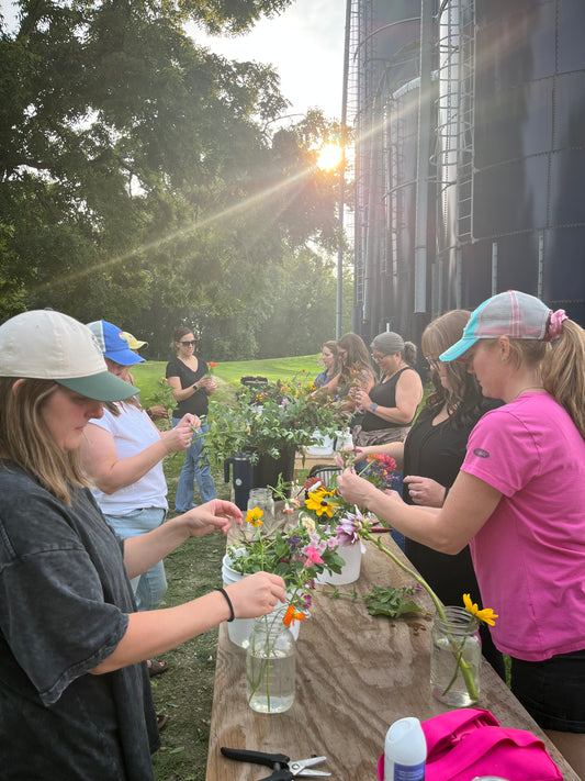 You-Pick & Floral Arranging Event - August